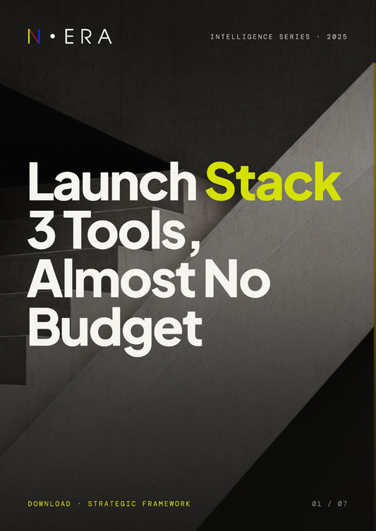 Lanzar un Stack: 3 Herramientas, Casi Sin Presupuesto